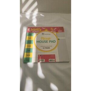 TF PUBLISHING - Weekly Square Schedule Pad Non Dated Weekly Planner 52 Pages